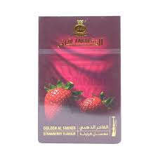 Al-Fakher  Golden Strawberry Flavour  Edition 50g - Premium Shisha