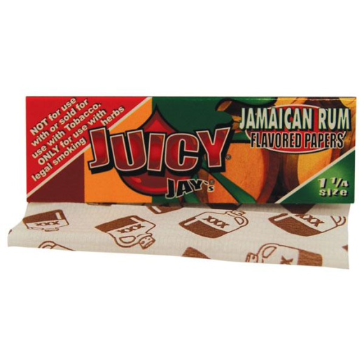 Juicy Jay's Jamaican Rum King Size (Slim) Paper 33 Leaves