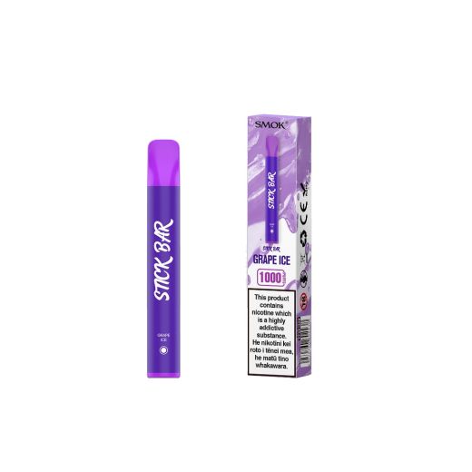 SMOK Stick Bar 1000 puffs Grape Ice 50mg