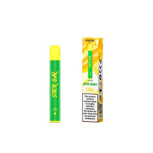 SMOK Stick Bar 1000 puffs Green Mango 50mg